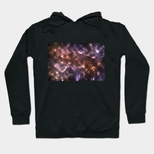 Peach and Purple Nebula Hoodie